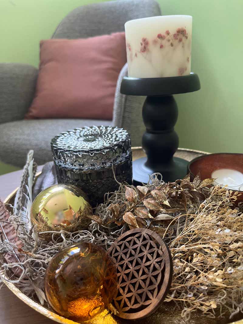 Dekoration – Tamara Huber Praxisraum - Tamara Huber Psychotherapie